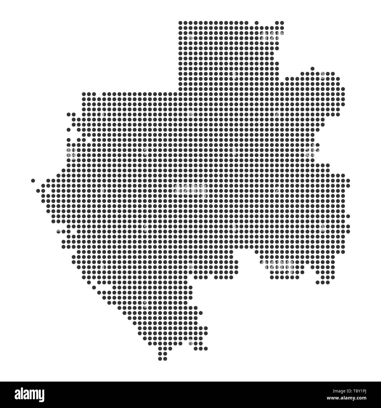 Plan avec dot - Gabon . Modèle pour votre conception Illustration de Vecteur