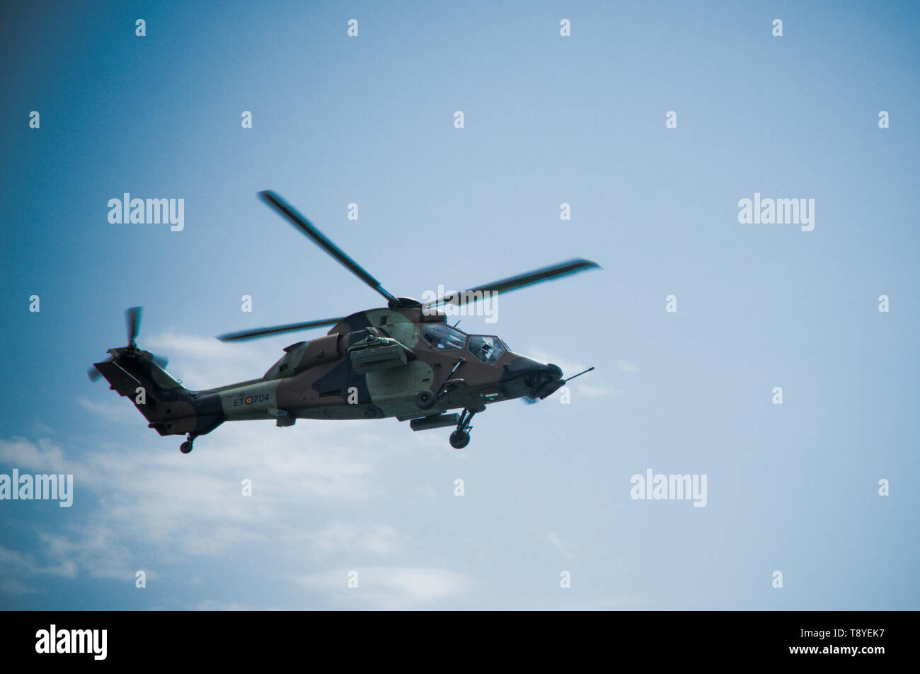 Hélicoptère militaire : Eurocopter Banque D'Images