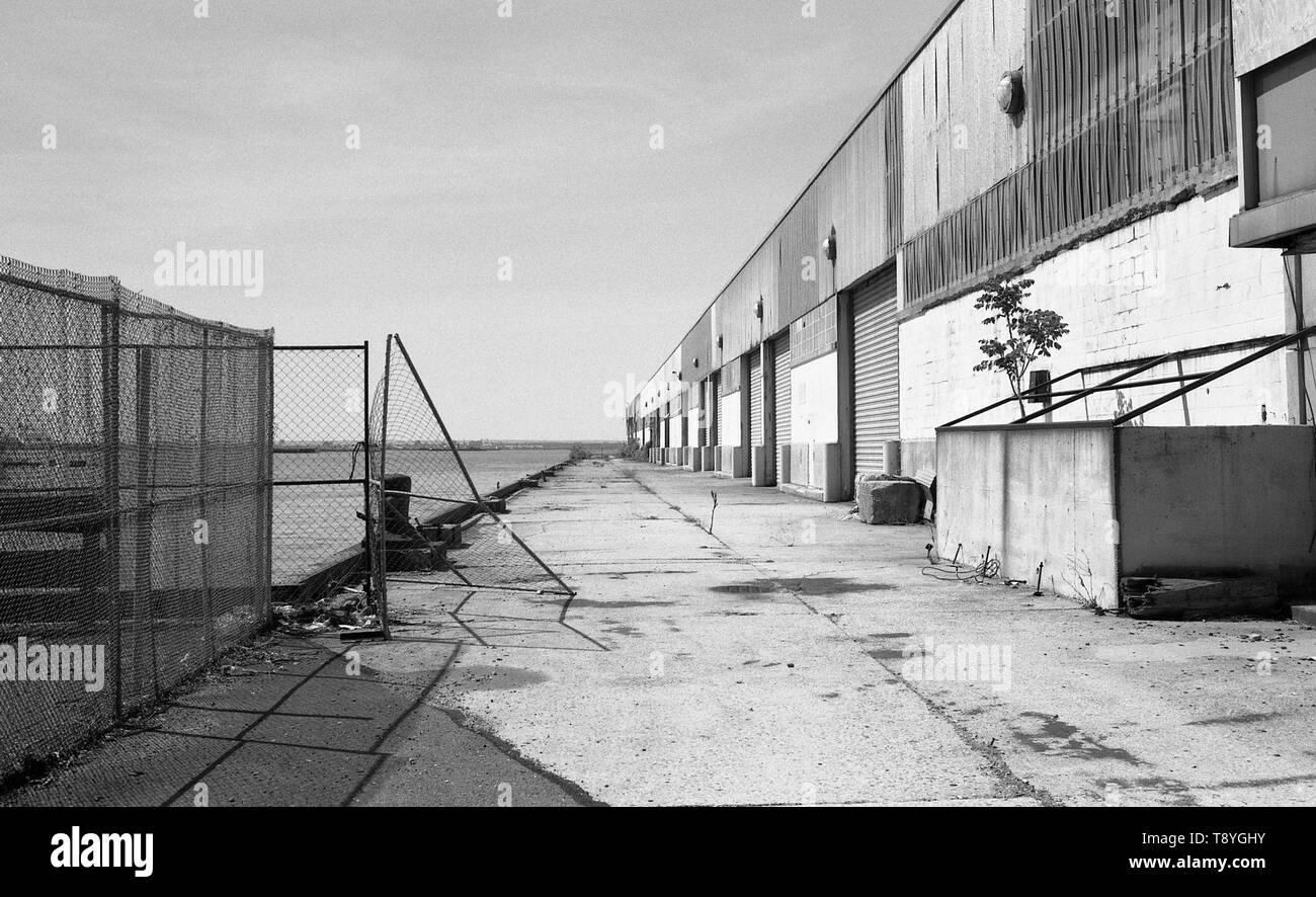 Pier - Sunset Park, Brooklyn Banque D'Images