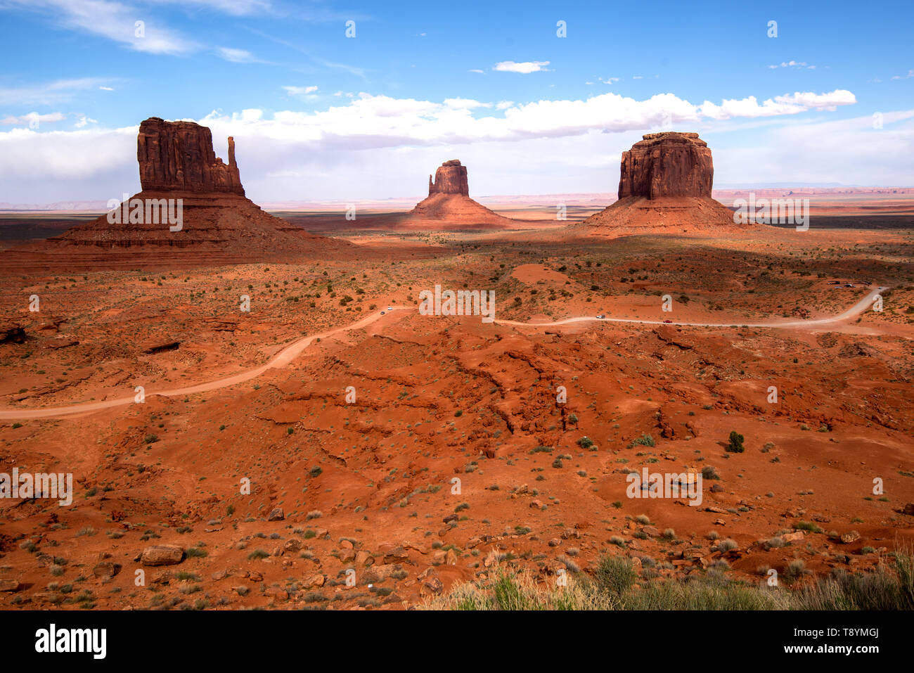 Célèbre Monument Valley. Banque D'Images