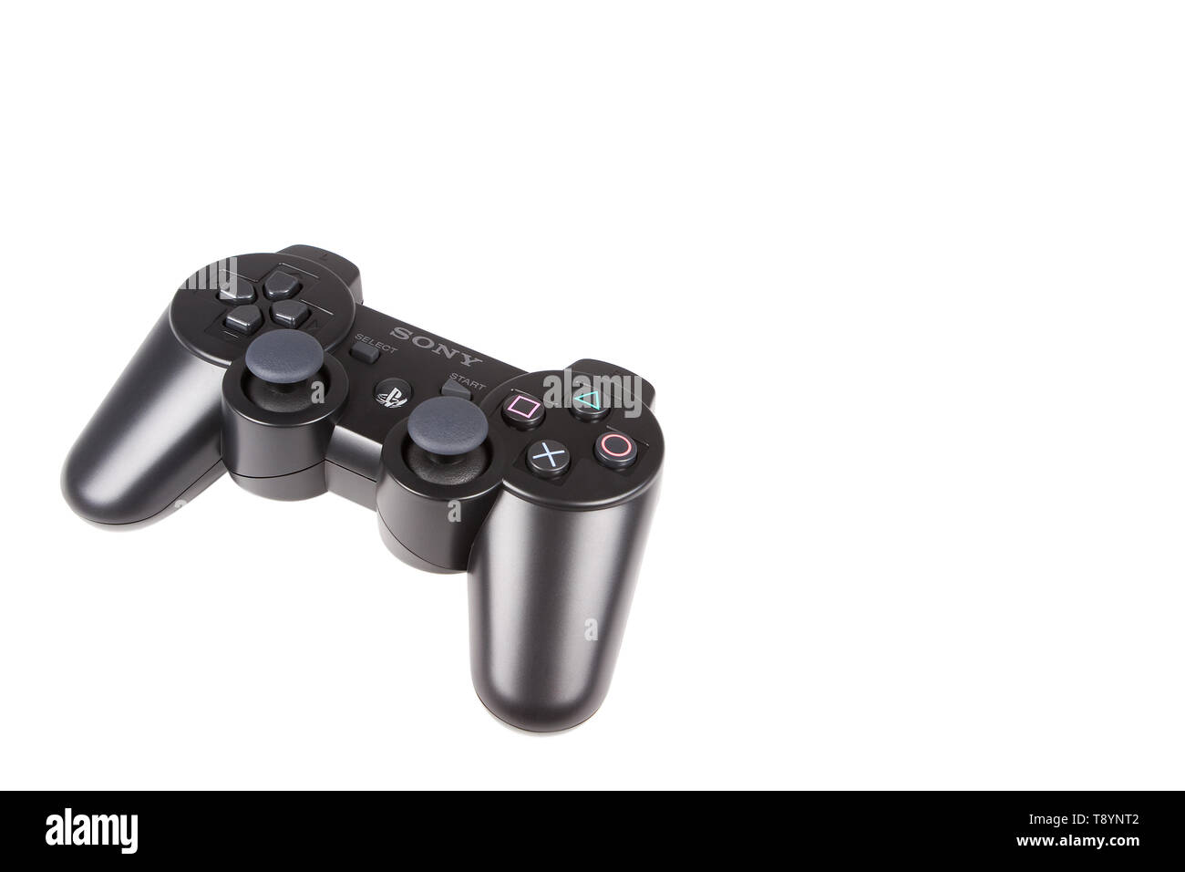 Une console Sony Playstation 3 PS3 contrôleur de console de jeux Photo  Stock - Alamy