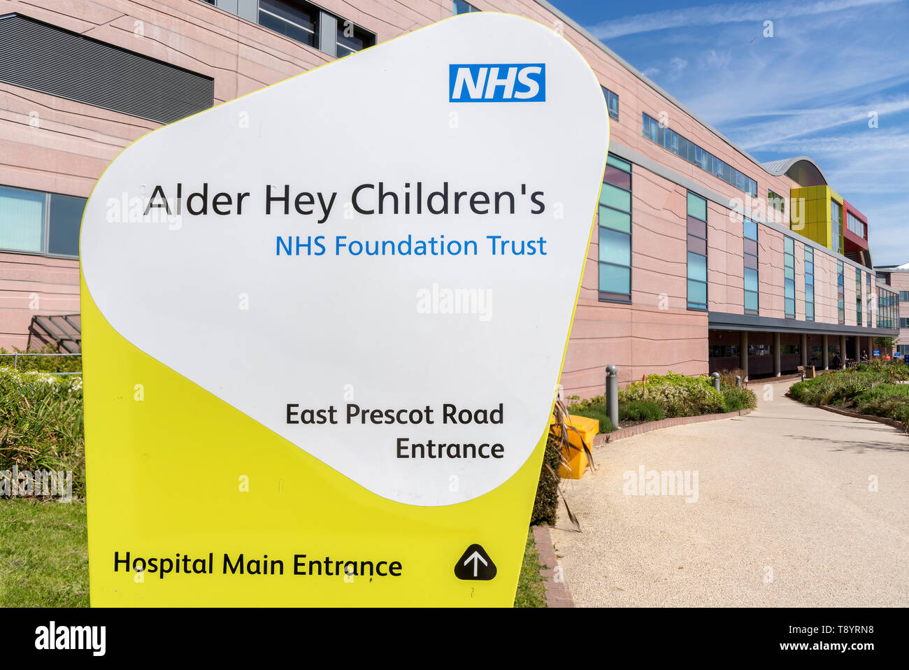 Alder Hey hôpital pour enfants de l'immeuble en frêne épineux, Liverpool Banque D'Images