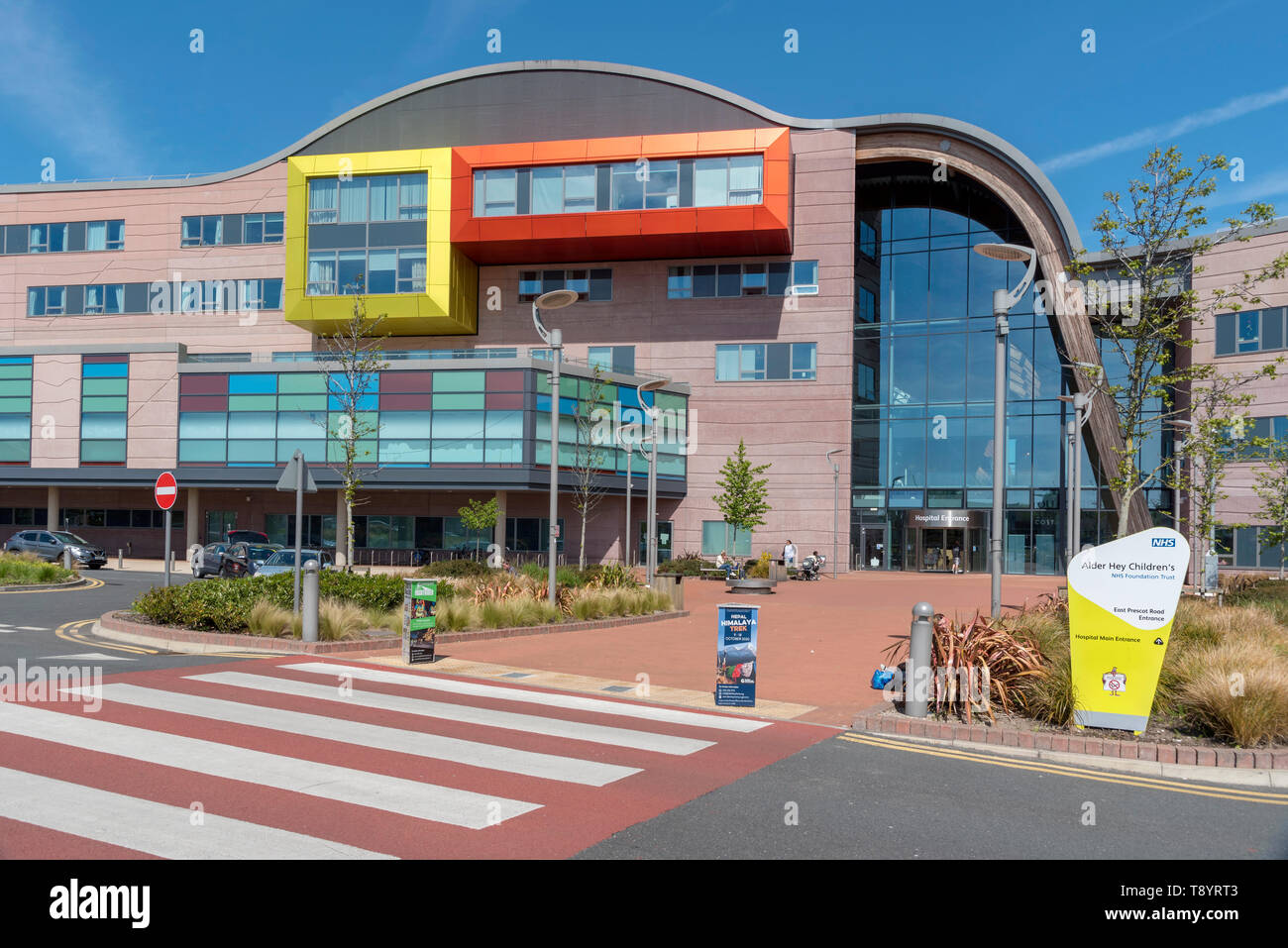 Alder Hey hôpital pour enfants de l'immeuble en frêne épineux, Liverpool Banque D'Images