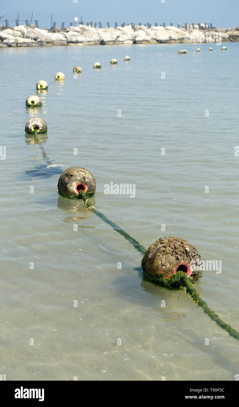 Israël Tel Aviv Beach Banque D'Images