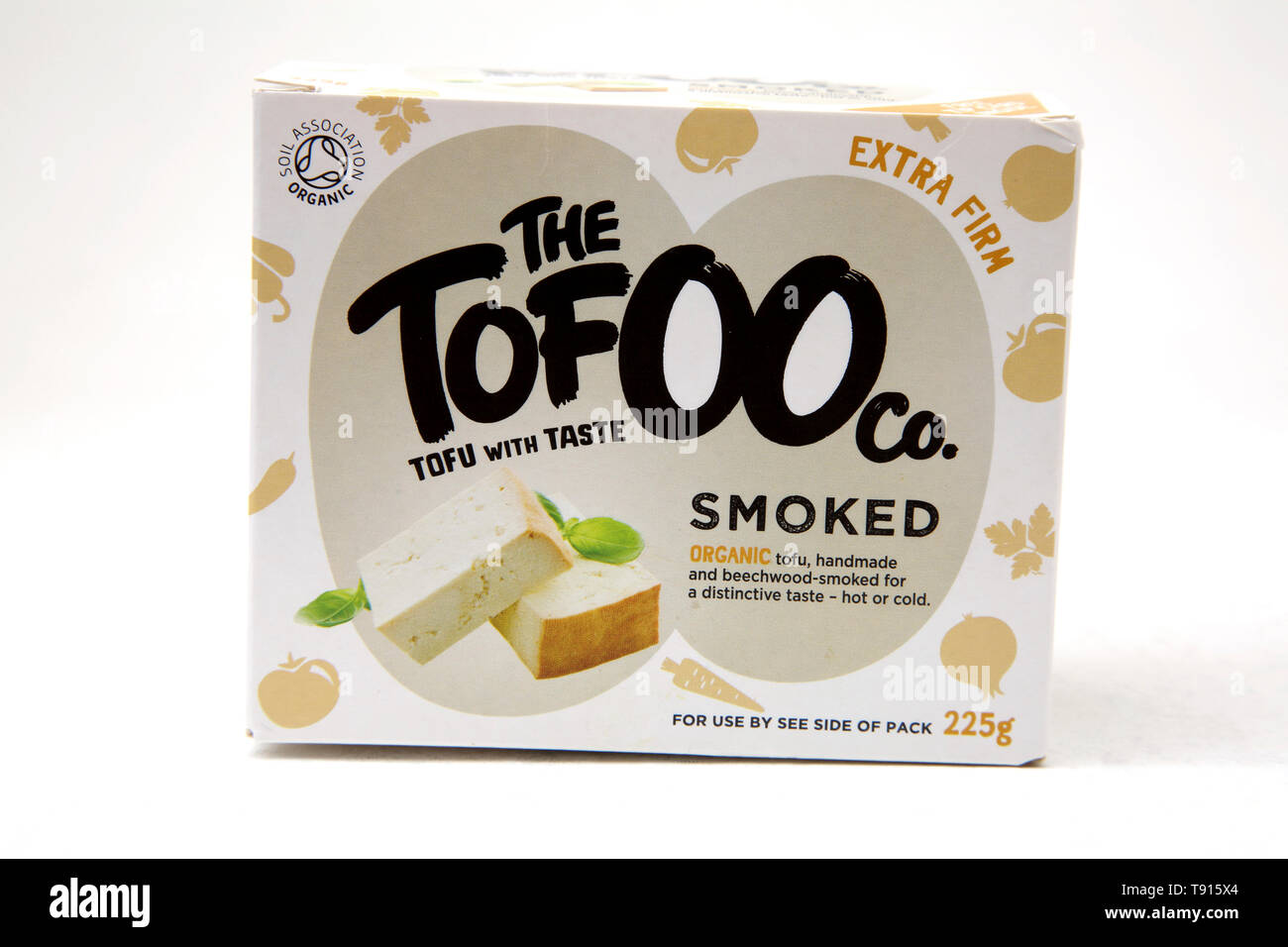 L'Tofoo Bio Tofu fumé Beechwood Co Banque D'Images