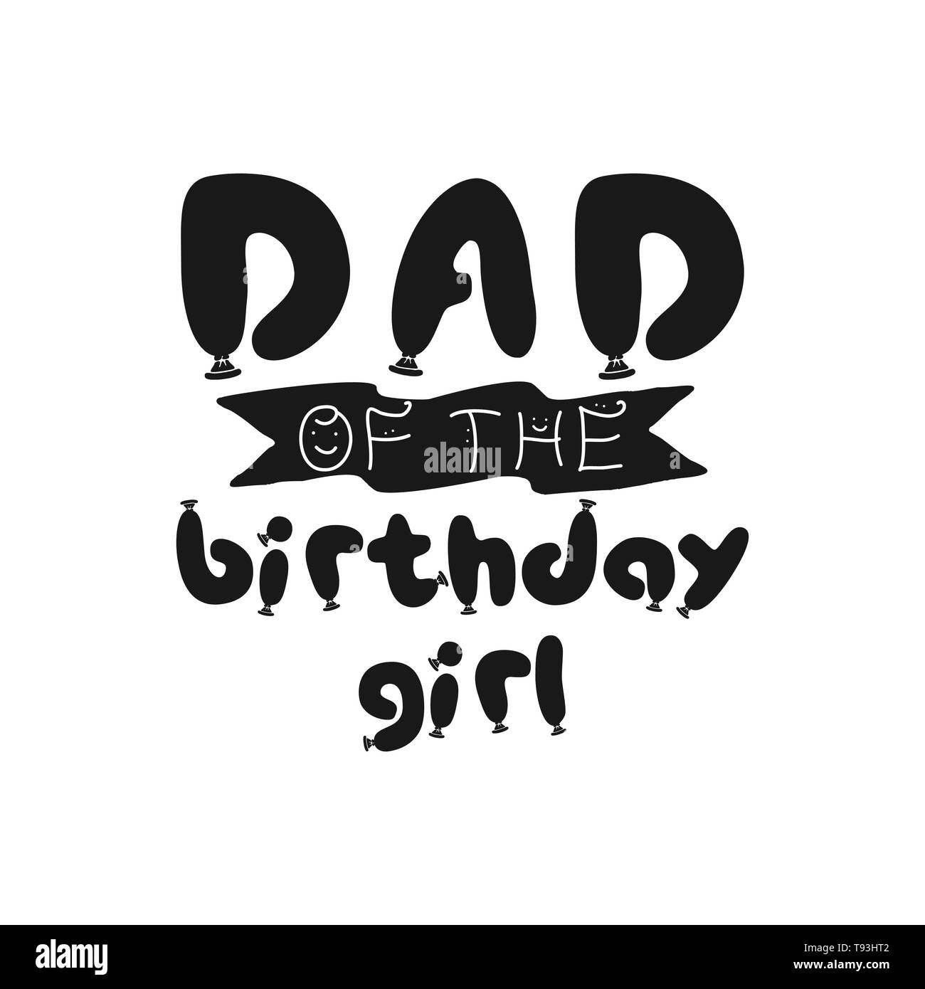 Cartes D Anniversaire Banque D Images Noir Et Blanc Alamy