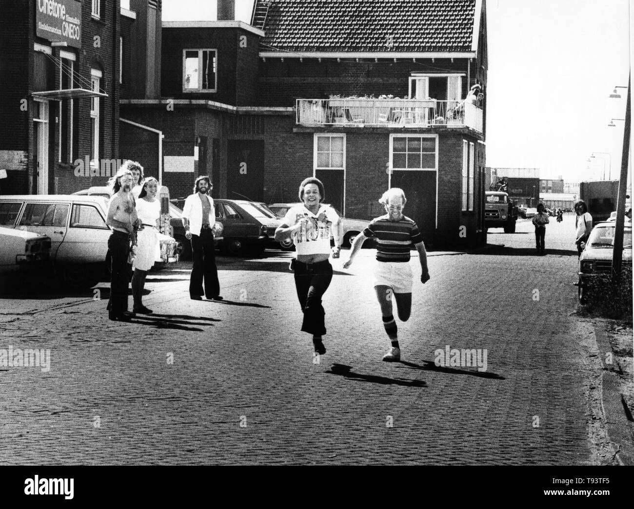 Concertgebouw Amsterdam Amsterdam, Pays-Bas - 1975, (Photo Gijsbert Hanekroot) *** légende locale *** Elton John Banque D'Images