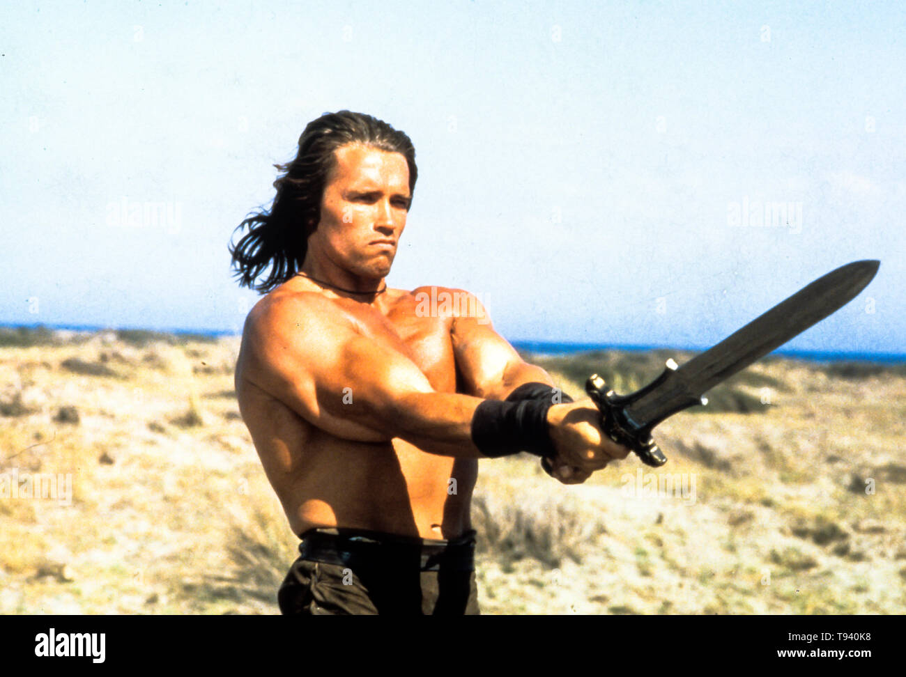 conan-the-barbarian-schwarzenegger-banque-de-photographies-et-d-images