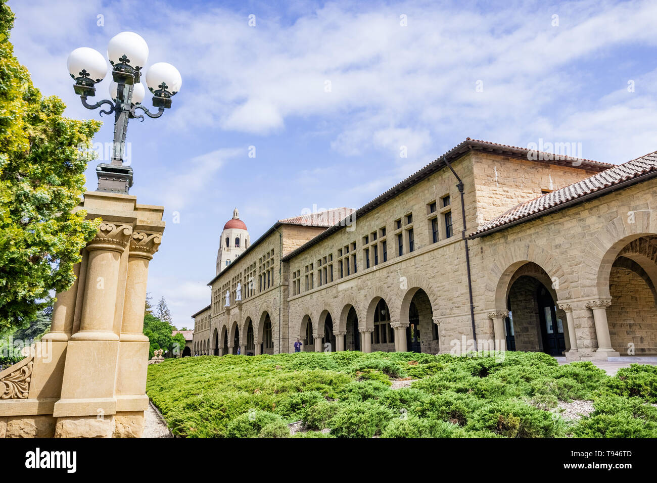 9 mai 2019, Palo Alto / CA / USA - Vue extérieure de la main à l'Université de Stanford Quad Banque D'Images