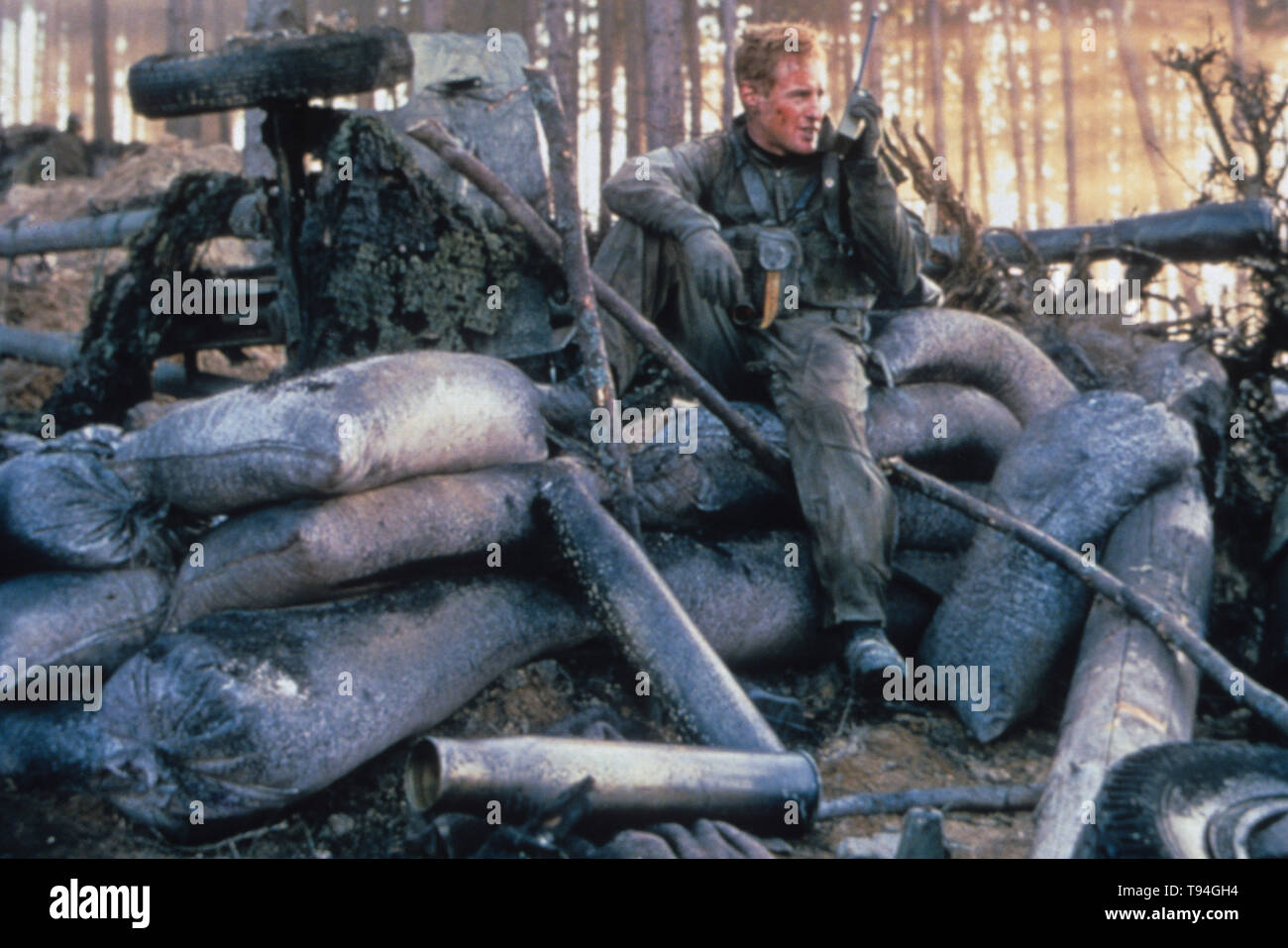 Derrière les lignes ennemies Banque D'Images