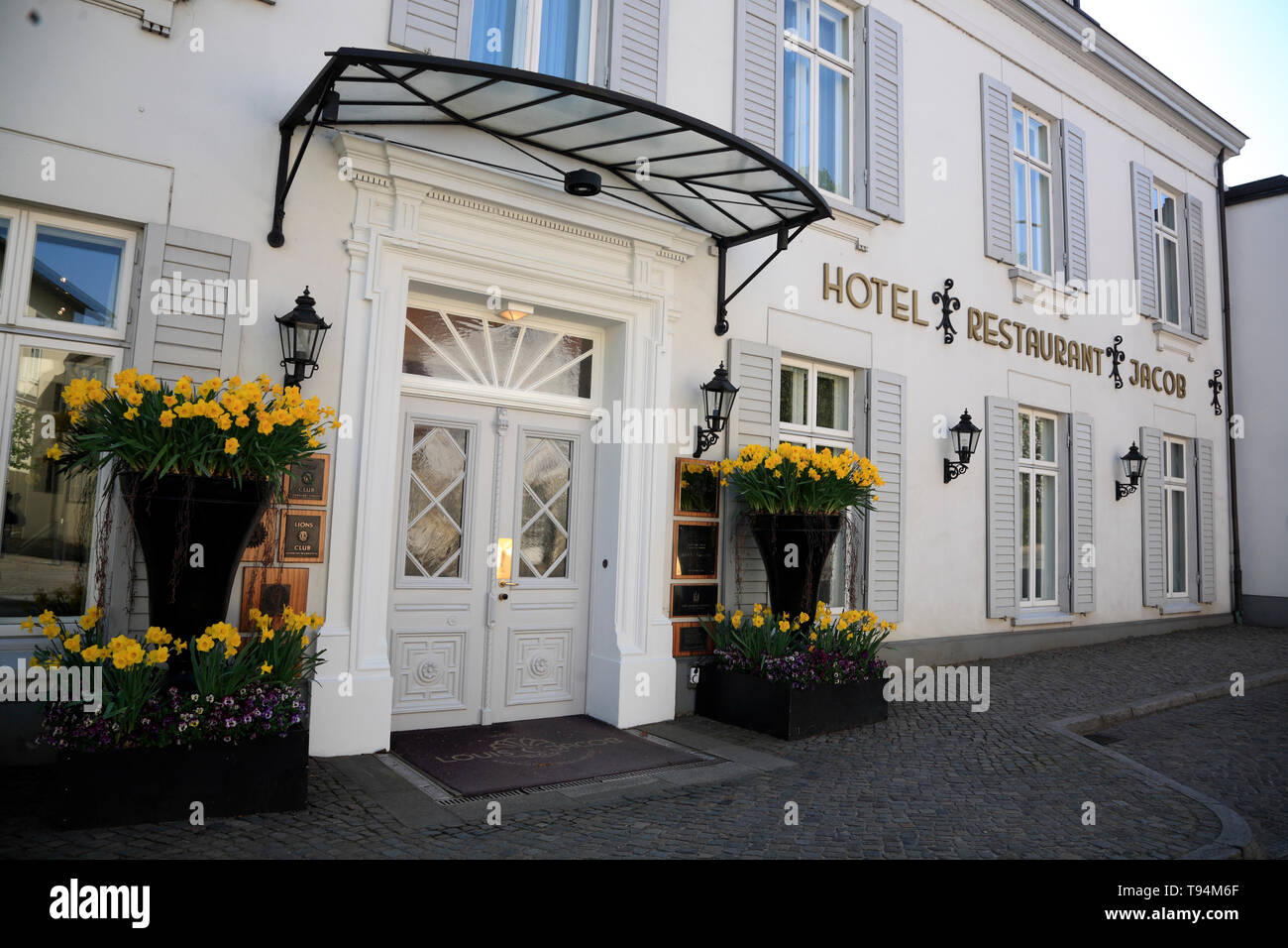 Hôtel et restaurant Louis C. Jacob, Hamburg-Nienstedten, Hansestadt Hamburg, Germany, Europe Banque D'Images