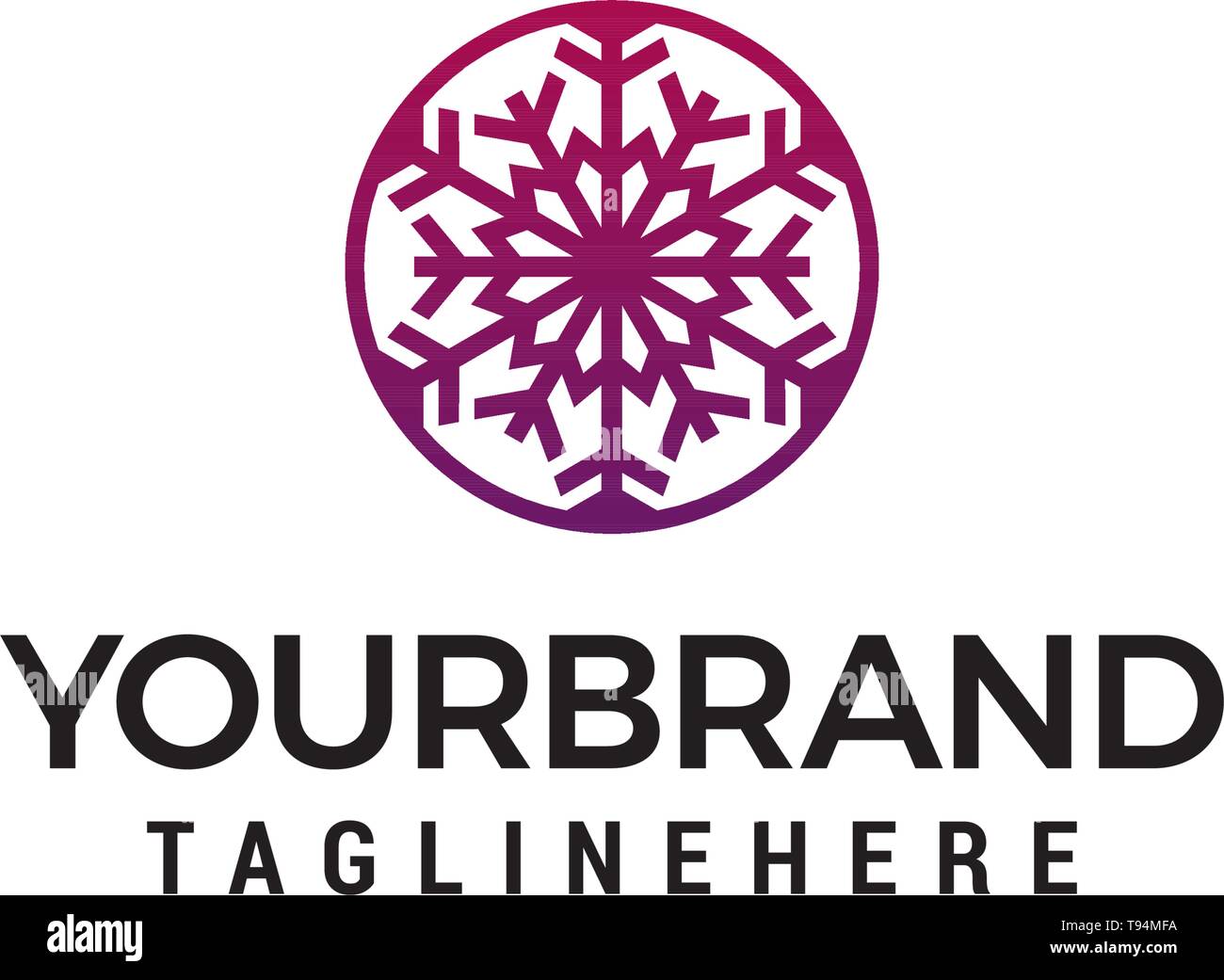 Logo design décoration modèle concept vecteur. Logo de décoration intérieure Illustration de Vecteur