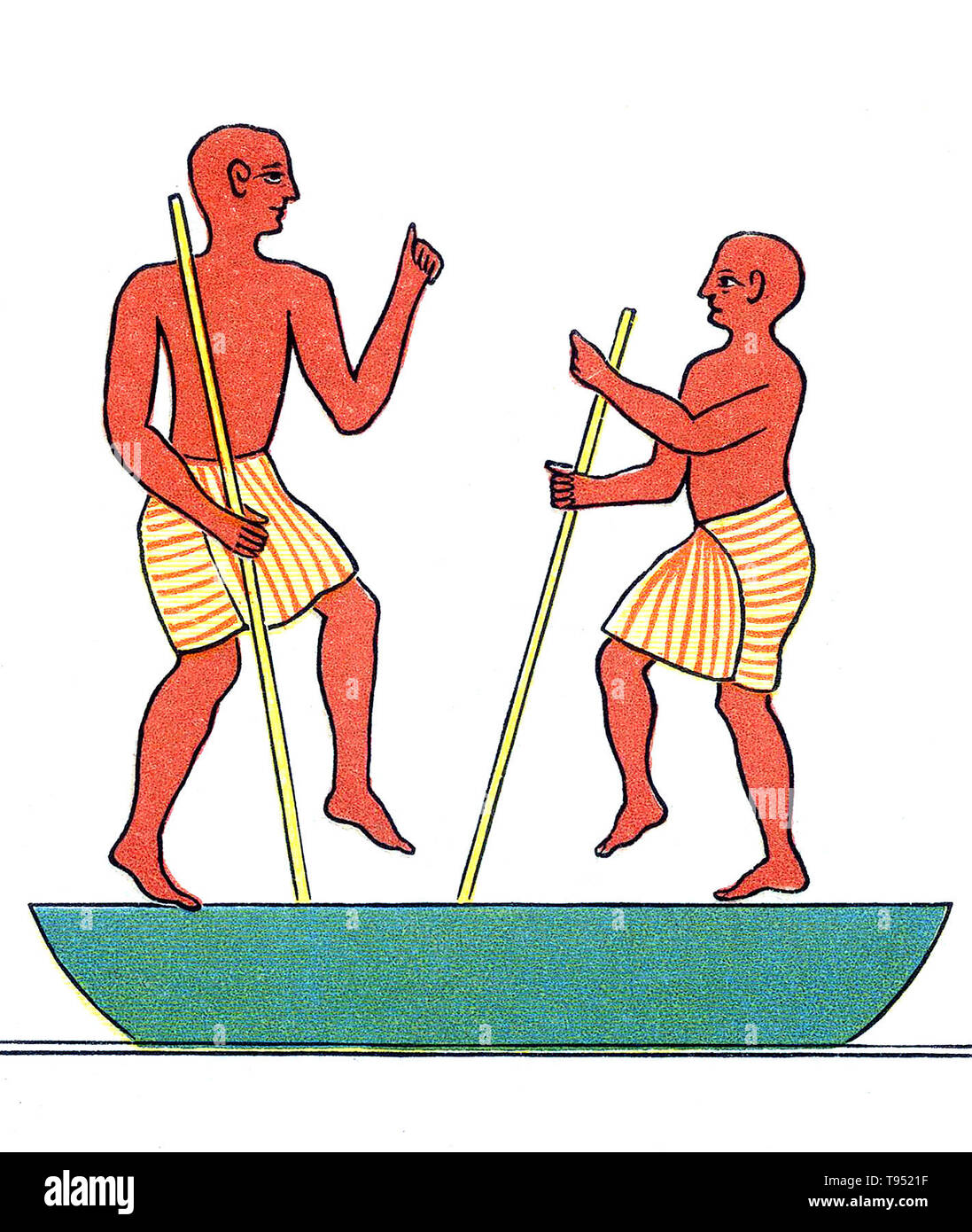 La cuisine de l'Égypte ancienne couvre une période de plus de trois mille ans, mais toujours conservé de nombreux traits uniformes jusqu'à l'époque gréco-romaine. Les agrafes des deux Égyptiens étaient pauvres et riches du pain et de la bière, souvent accompagnée d'oignons, vert-filmé d'autres légumes, et dans une moindre mesure, la viande de gibier et de poisson. La nourriture pourrait être préparé par l'étuvée, la cuisson, d'ébullition, la cuisson, la friture, ou grillage. Banque D'Images