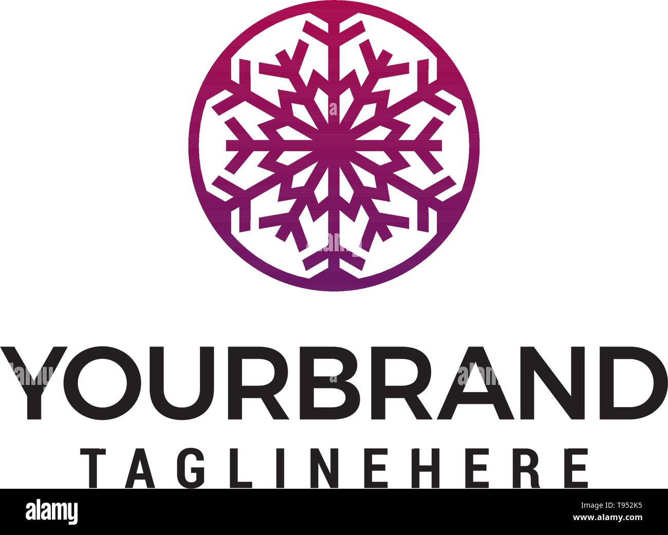 Logo design décoration modèle concept vecteur. Logo de décoration intérieure Illustration de Vecteur