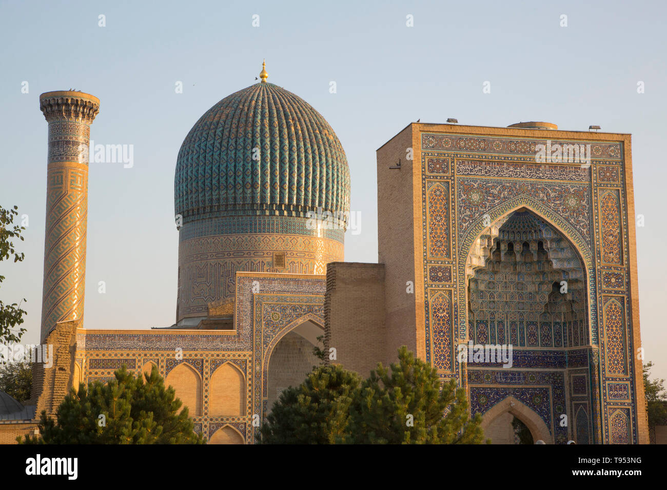 SAMARKAND, OUZBÉKISTAN Banque D'Images