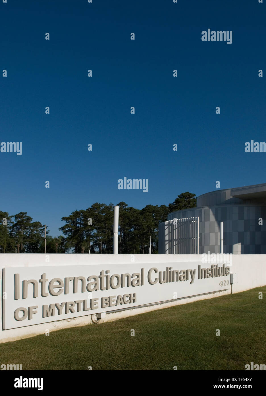 Institut culinaire internationale commune du marché, Myrtle Beach en Caroline du Sud USA Banque D'Images