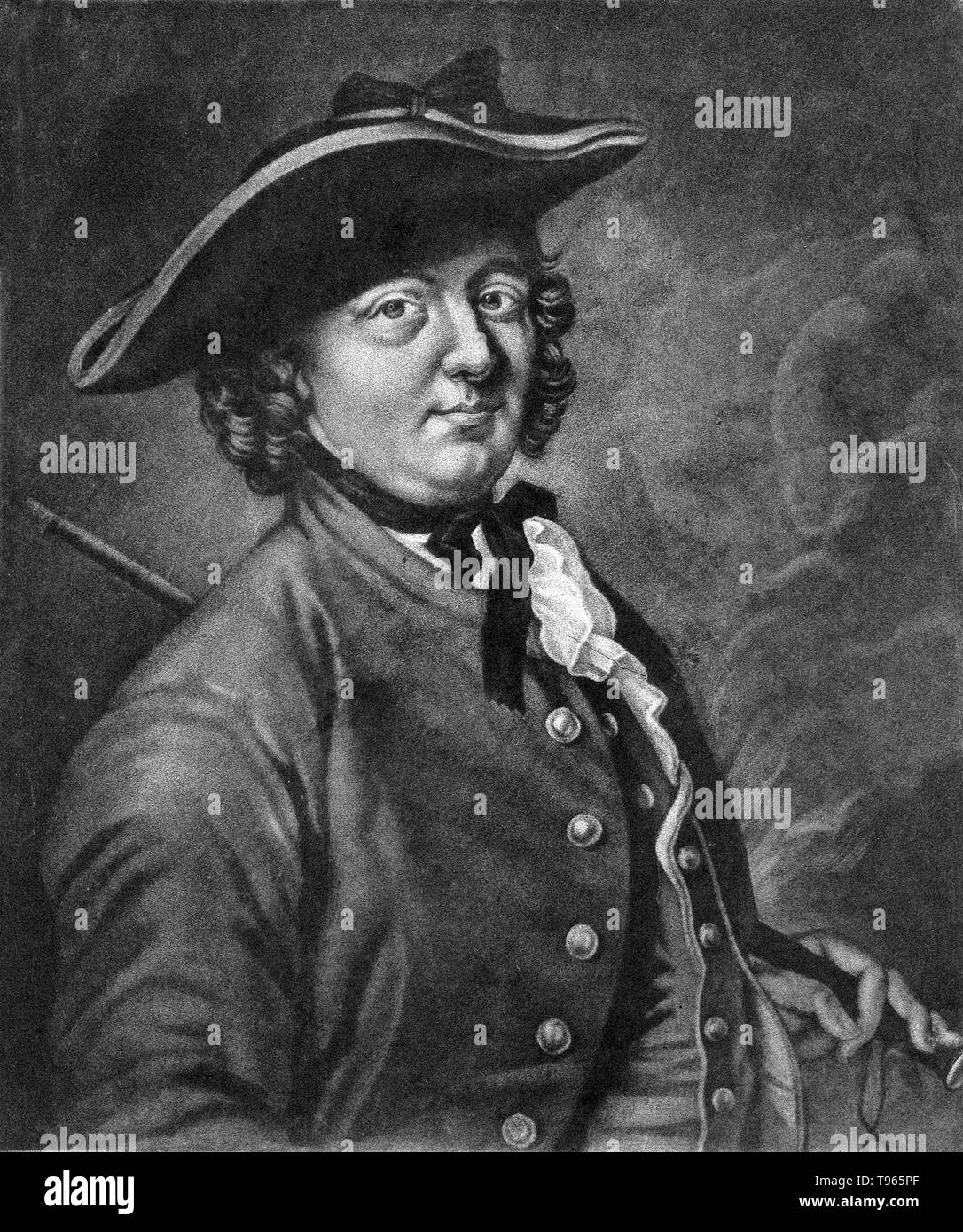 Hannah Snell (23 avril 1723 - 8 février 1792) était un soldat anglais. En 1744, Hannah a épousé un homme nommé James Summs. Le couple a eu une fille, mais l'enfant est mort et son mari disparu. Elle a emprunté les vêtements de son beau-frère, James Gray, a pris son identité et s'est joint à la Marine. En 1748, son unité a été envoyé pour capturer la colonie française de la bataille de Pondichéry en Inde. Elle a également pris part à la bataille à Devicottail en 1749. Banque D'Images