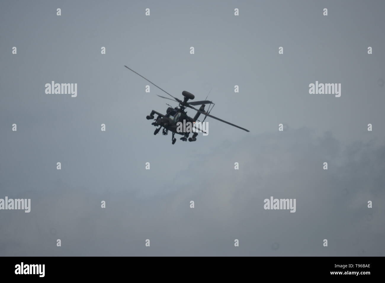 Hélicoptère Apache AH-64 Banque D'Images