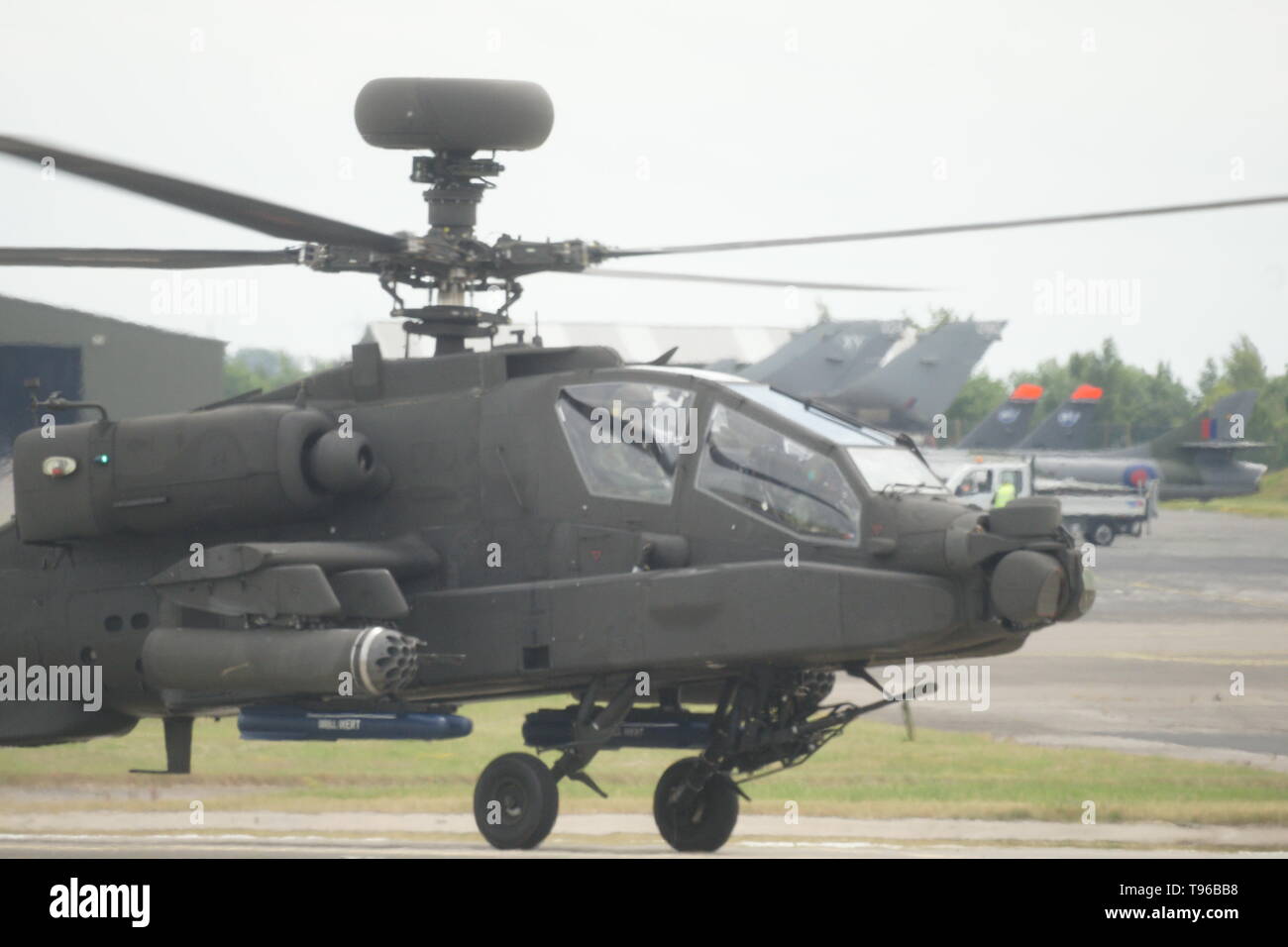 Hélicoptère Apache AH-64 Banque D'Images