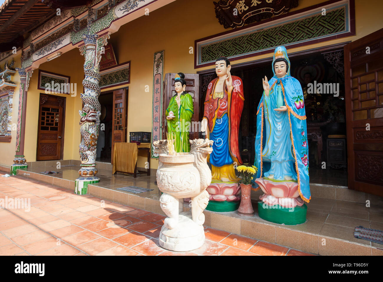 La pagode du compte-tours, près de Mui Ne, Binh Thuan, Vietnam, Asie Banque D'Images