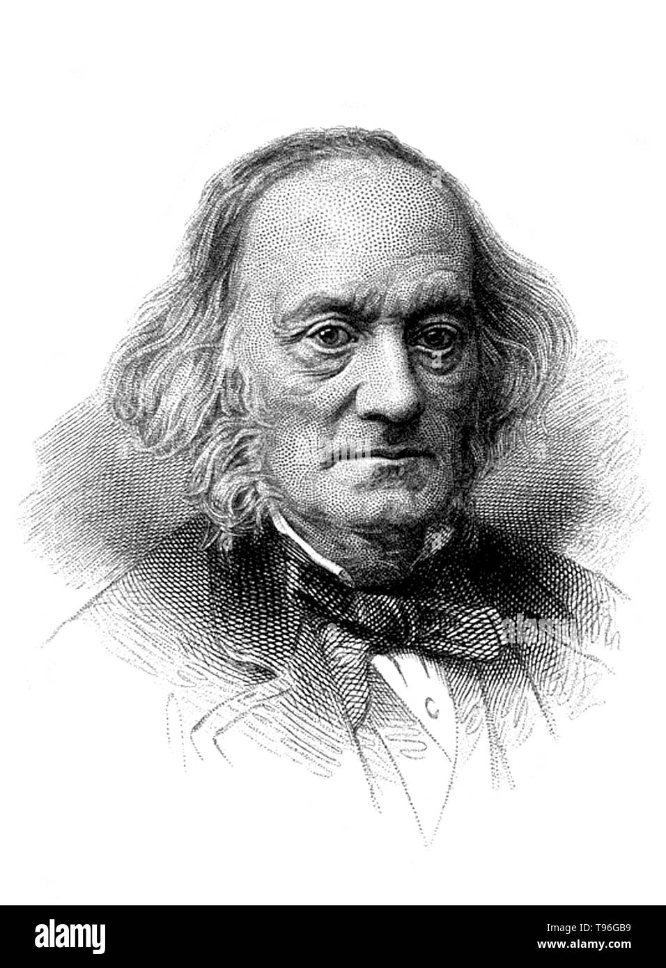 Richard Owen (20 juillet 1804 - 18 décembre 1892) était un biologiste anglais, anatomiste et paléontologue comparative. L'un de ses postes était celle de la procureur du Zoo de Londres, ce qui signifiait qu'il avait de disséquer et de préserver les animaux de zoo qui sont morts en captivité. Cela lui a donné une grande expérience de l'anatomie d'animaux exotiques. Il a produit une vaste gamme de travaux scientifiques, mais elle est probablement mieux connu aujourd'hui pour battre le mot Dinosauria. Banque D'Images