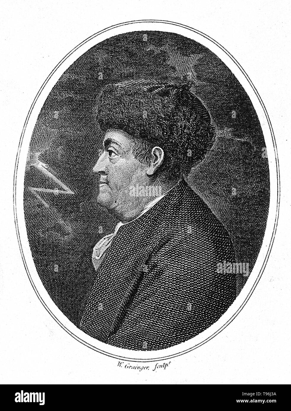 Benjamin Franklin (1706-1790). Portrait par Giovan Battista Nini. Benjamin Franklin est l'un des pères fondateurs des États-Unis. Il était un auteur, de l'imprimante, le théoricien politique, homme politique, ministre des Postes, scientifique, inventeur, musicien, satiriste, activiste civique, homme d'État et diplomate. En tant que scientifique, il a été une figure majeure de l'Américain des lumières et l'histoire de la physique pour ses découvertes et théories sur l'électricité. Banque D'Images