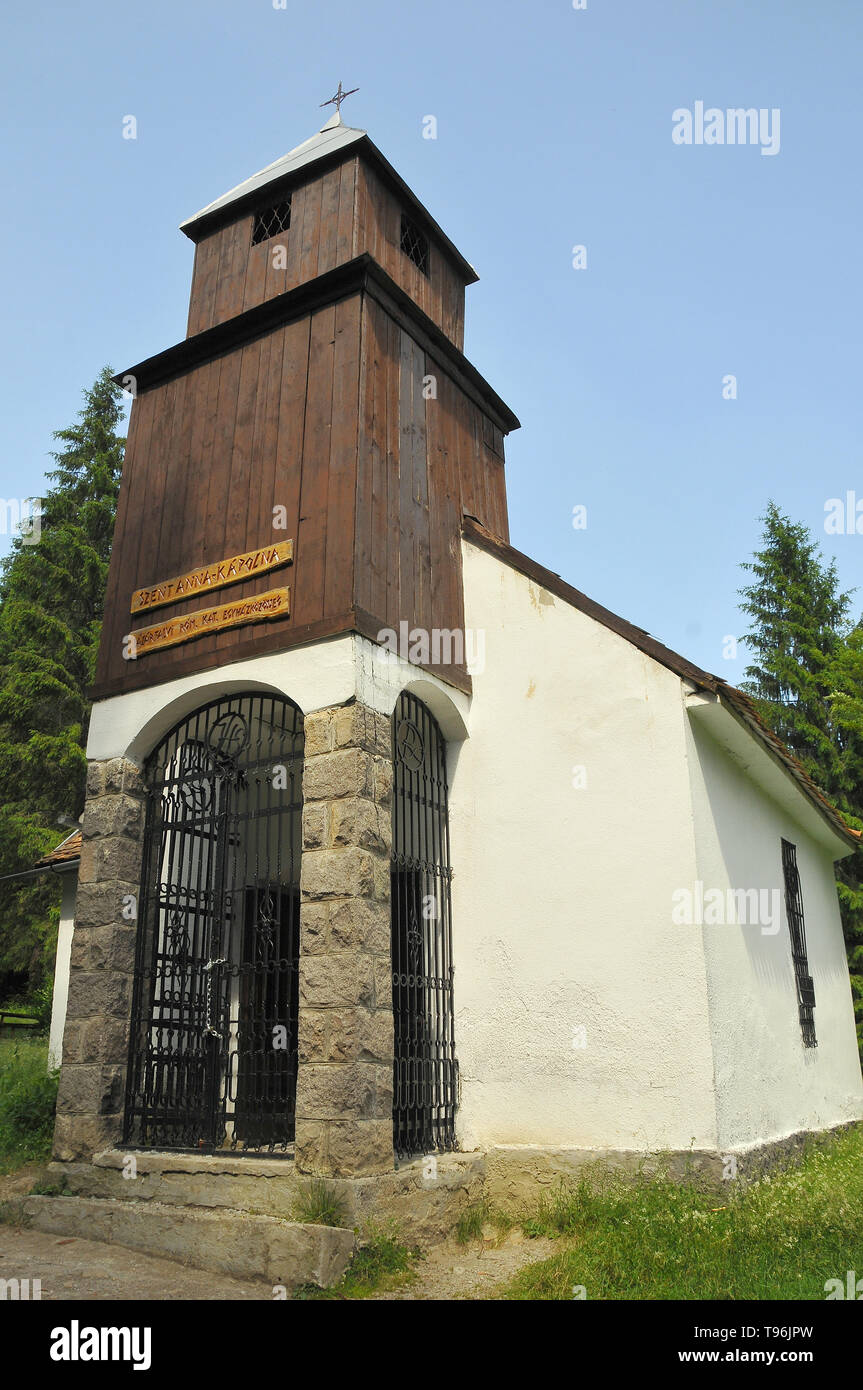 Chapelle Sainte-Anne à côté du lac Sainte-Anne, Szent Anna-kápolna, Roumanie, Europe Banque D'Images