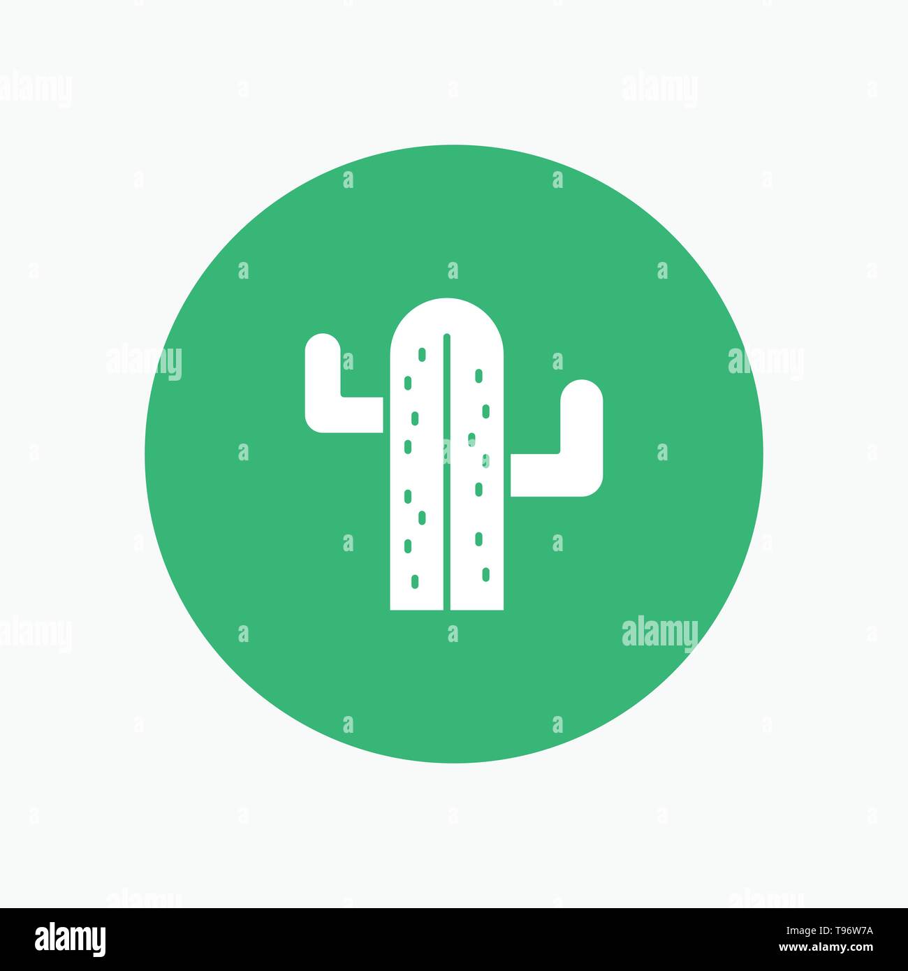 Cactus, USA, Amérique centrale, Illustration de Vecteur