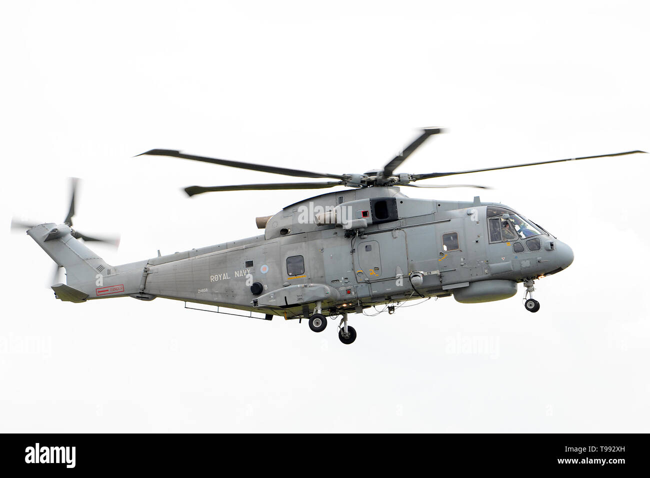 AW101 d'AgustaWestland, Merlin Mk2, chasseur de sous-marin Banque D'Images