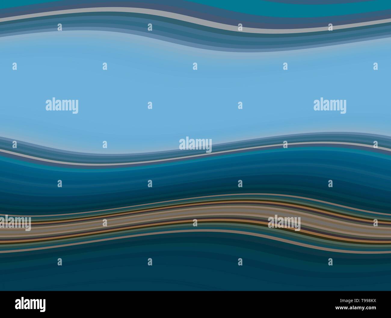 Foncé sur fond de vagues gris ardoise, le maïs fleur bleu et gris ardoise clair. couleur toile de vagues peut être utilisé pour le papier peint, présentation graphique, il Banque D'Images