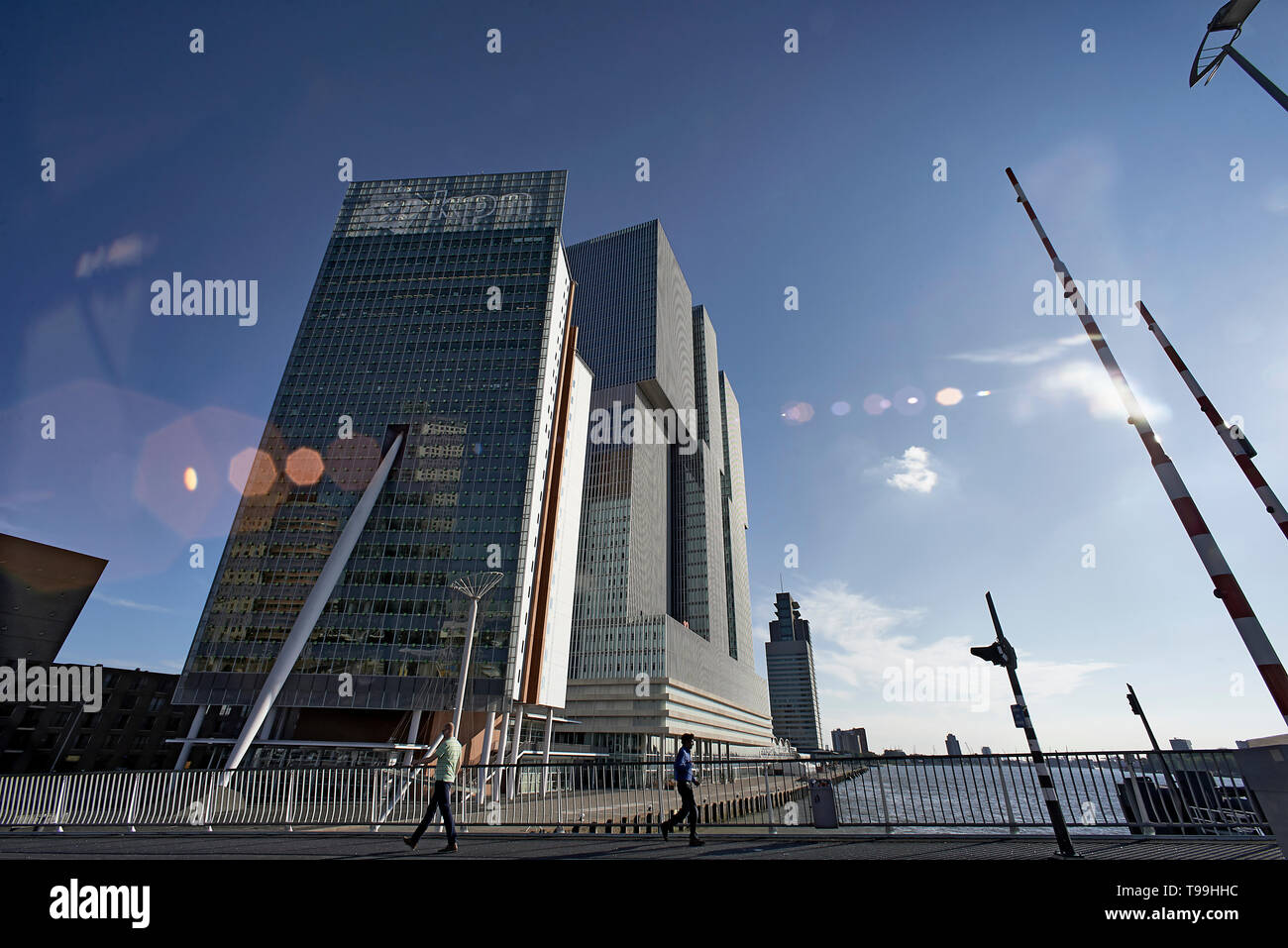 Capacités de Rotterdam dans le centre-ville de Rotterdam Banque D'Images