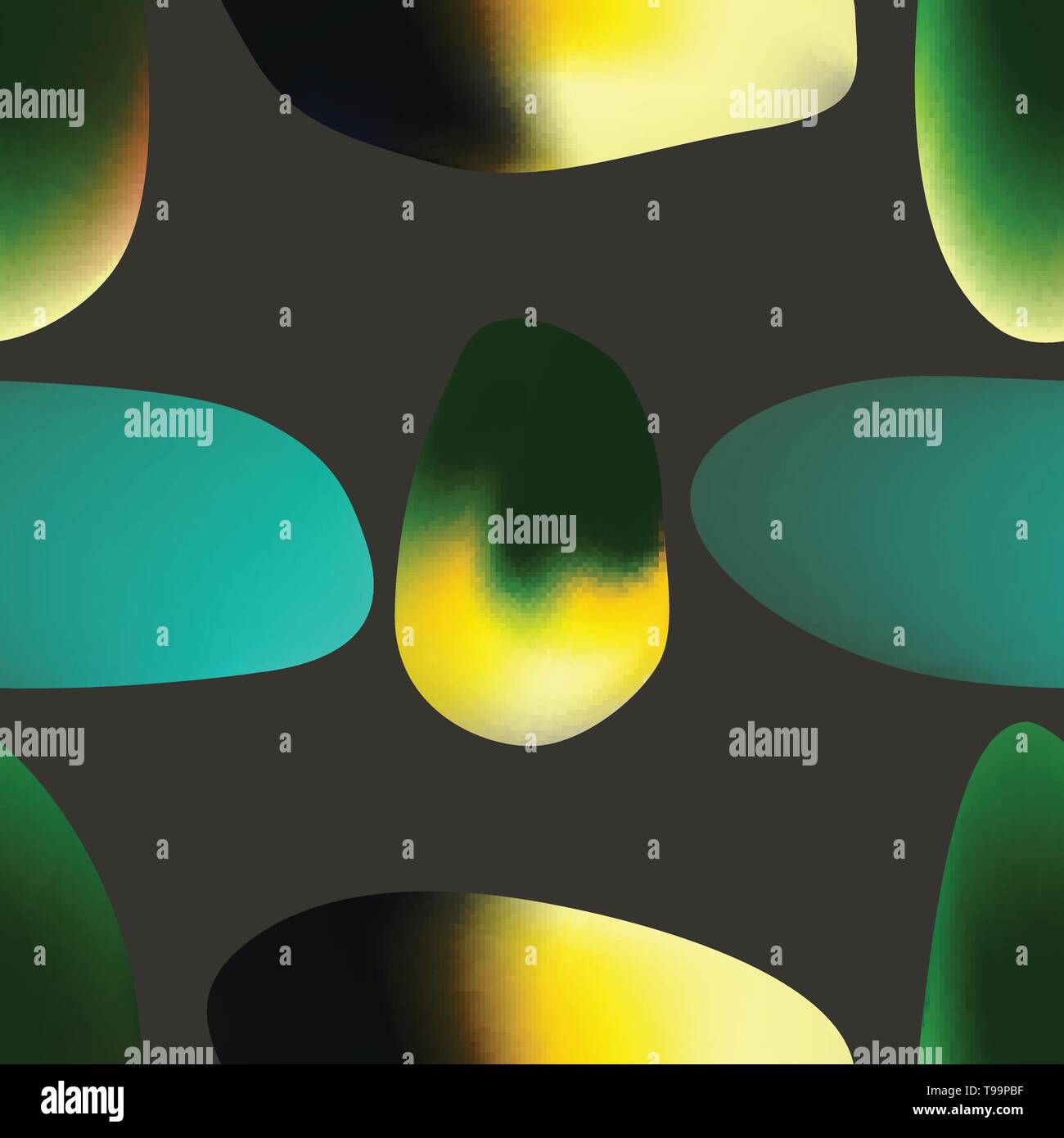 Vector pattern. transparente Arrière-plan avec des formes colorées abstraites. Illustration de Vecteur