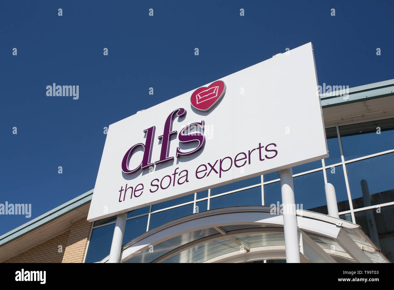 DFS, Glamorgan Vale Retail Park, Llantrisant Banque D'Images