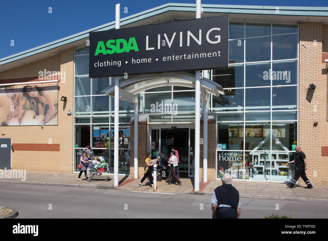 Glamorgan Vale Retail Park, Llantrisant Banque D'Images