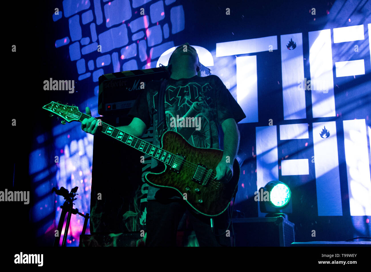 Stiff Little Fingers Vivre à la Glasgow Barrowland 16 mars 2019 dans le cadre de leur week-end montre St Patricks Banque D'Images