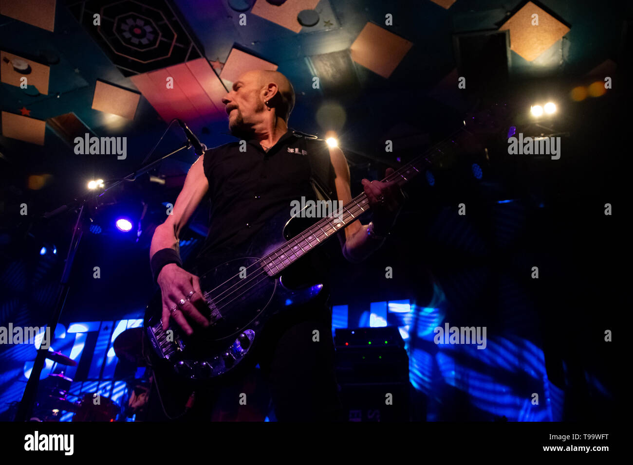 Stiff Little Fingers Vivre à la Glasgow Barrowland 16 mars 2019 dans le cadre de leur week-end montre St Patricks Banque D'Images