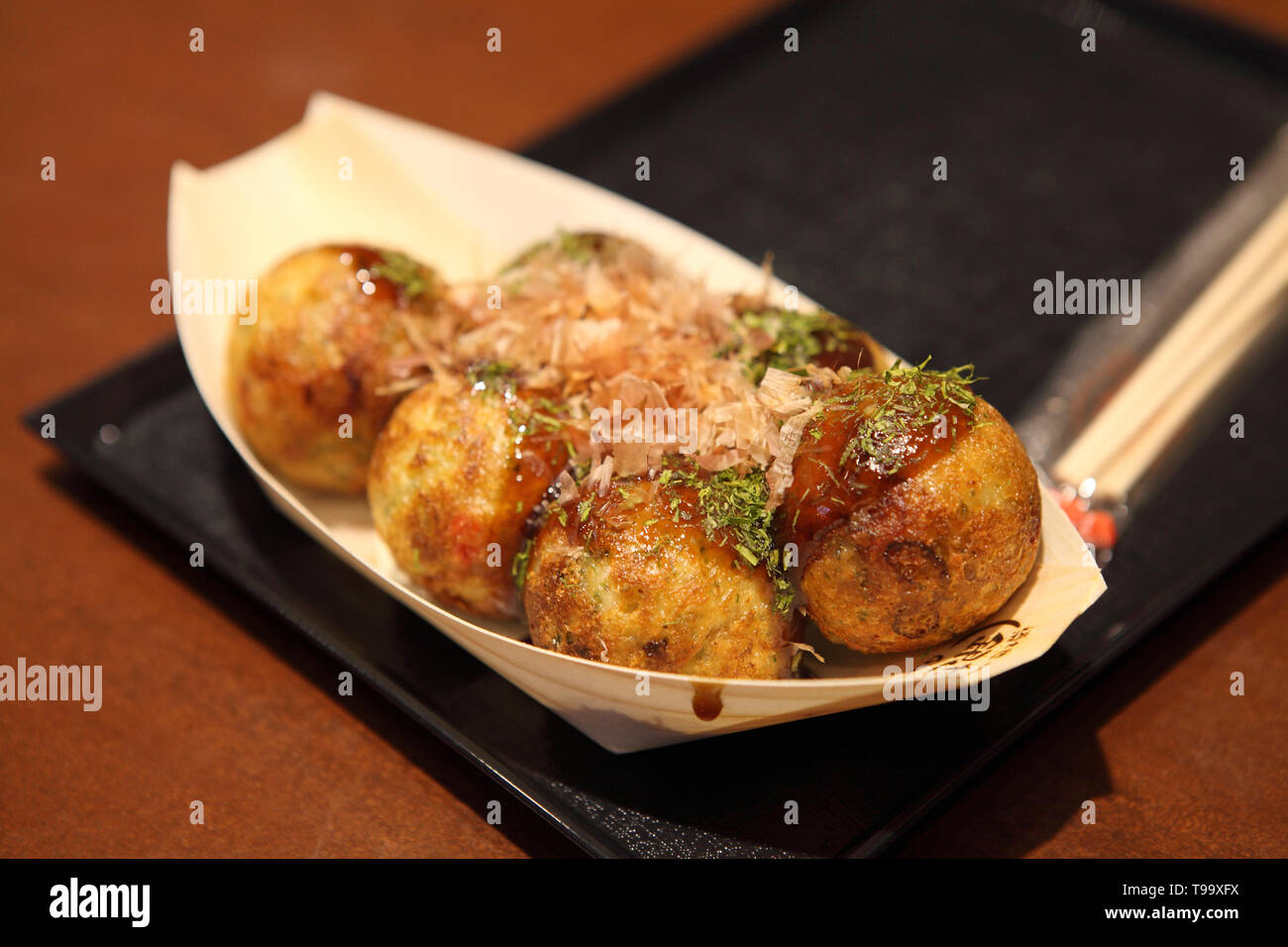 Takoyaki Banque D'Images