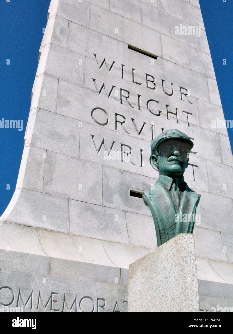 Wright Brothers National Memorial, Kill Devil Hills, NC (Kitty Hawk) Banque D'Images