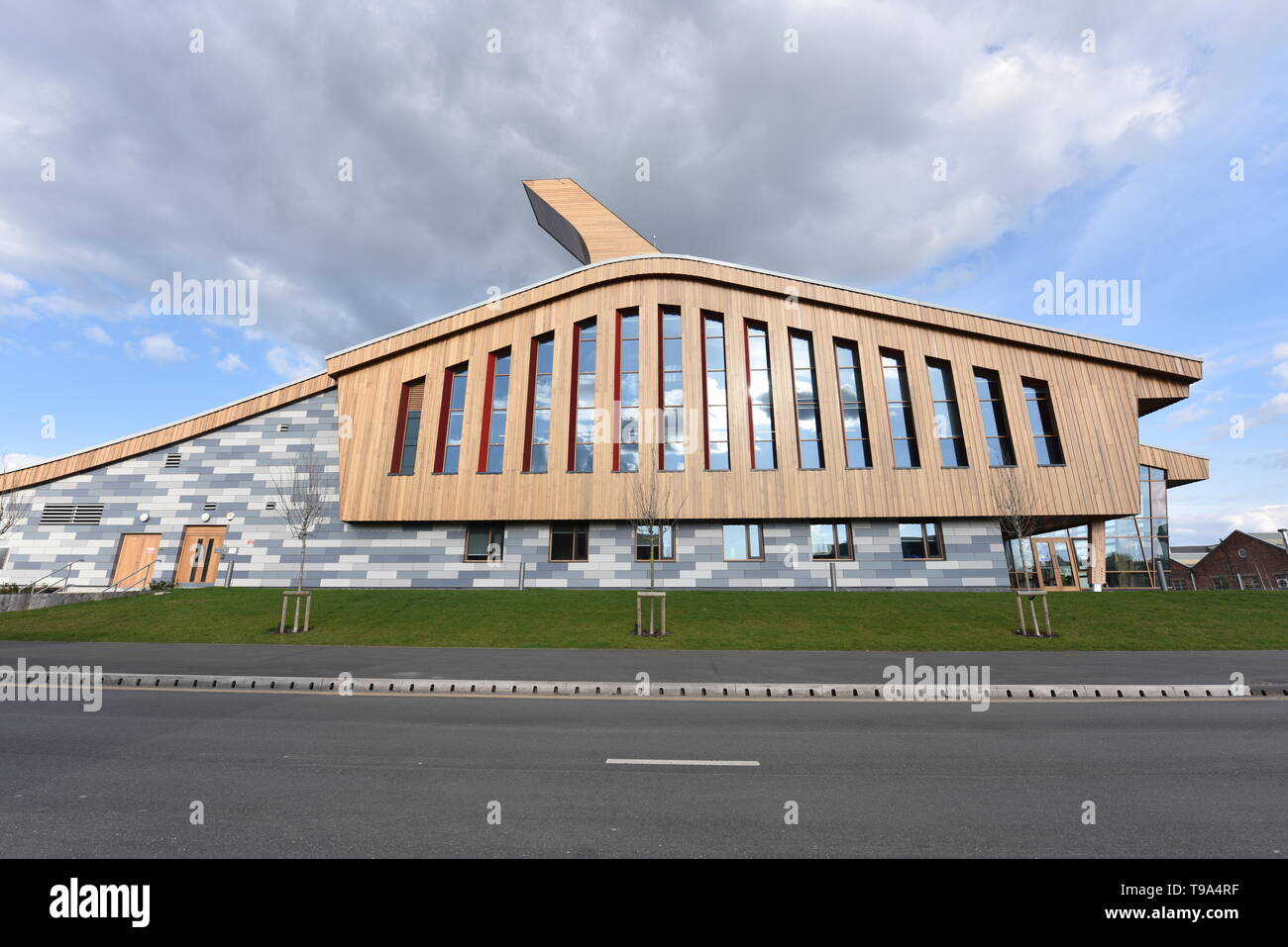 L'Université de Nottingham est une université de recherche publique à Nottingham, Royaume-Uni. University of Nottingham Jubilee Campus. Banque D'Images