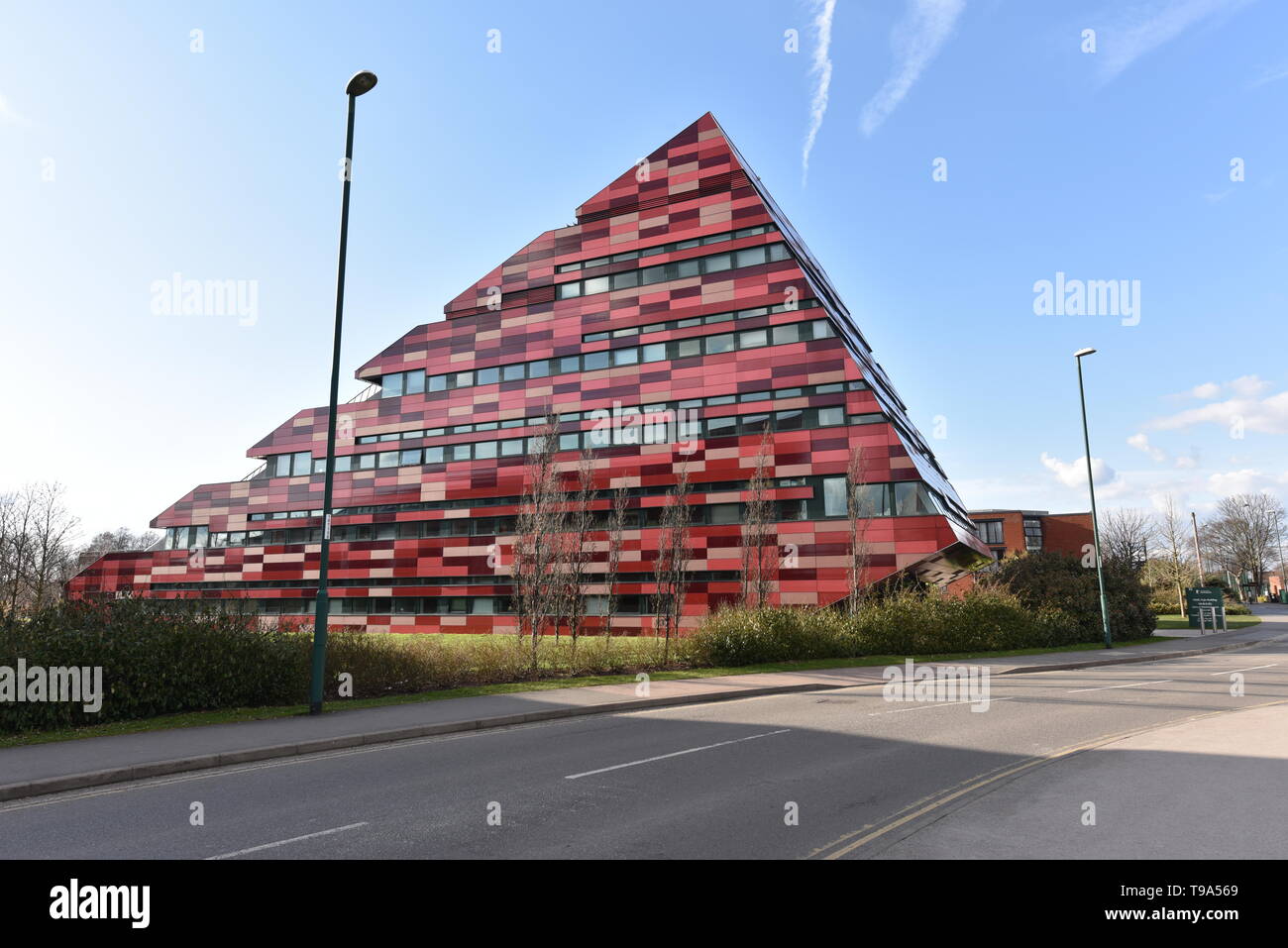 L'Université de Nottingham est une université de recherche publique à Nottingham, Royaume-Uni. University of Nottingham Jubilee Campus. Banque D'Images