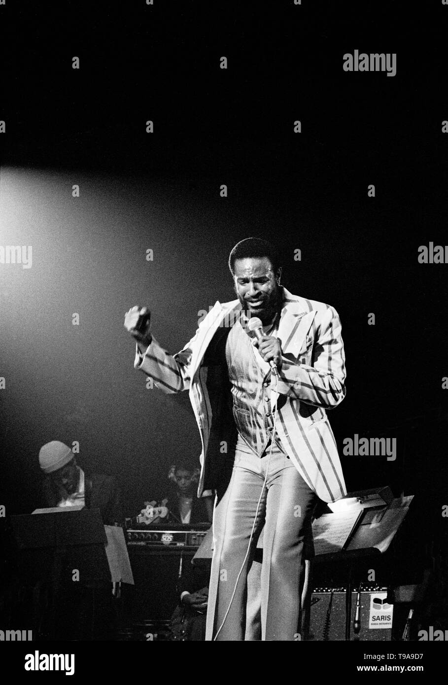 Marvin Gaye, Jaap Eden hall, musique, performance Banque D'Images