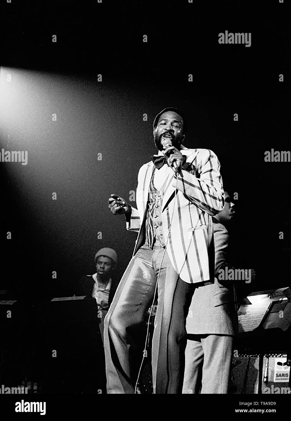 1978, Amsterdam, Jaap, Edenhal - Marvin Gaye , (Photo Gijsbert Hanekroot) Banque D'Images