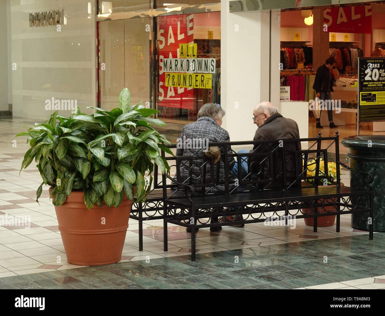 Couple au repos. Banque D'Images