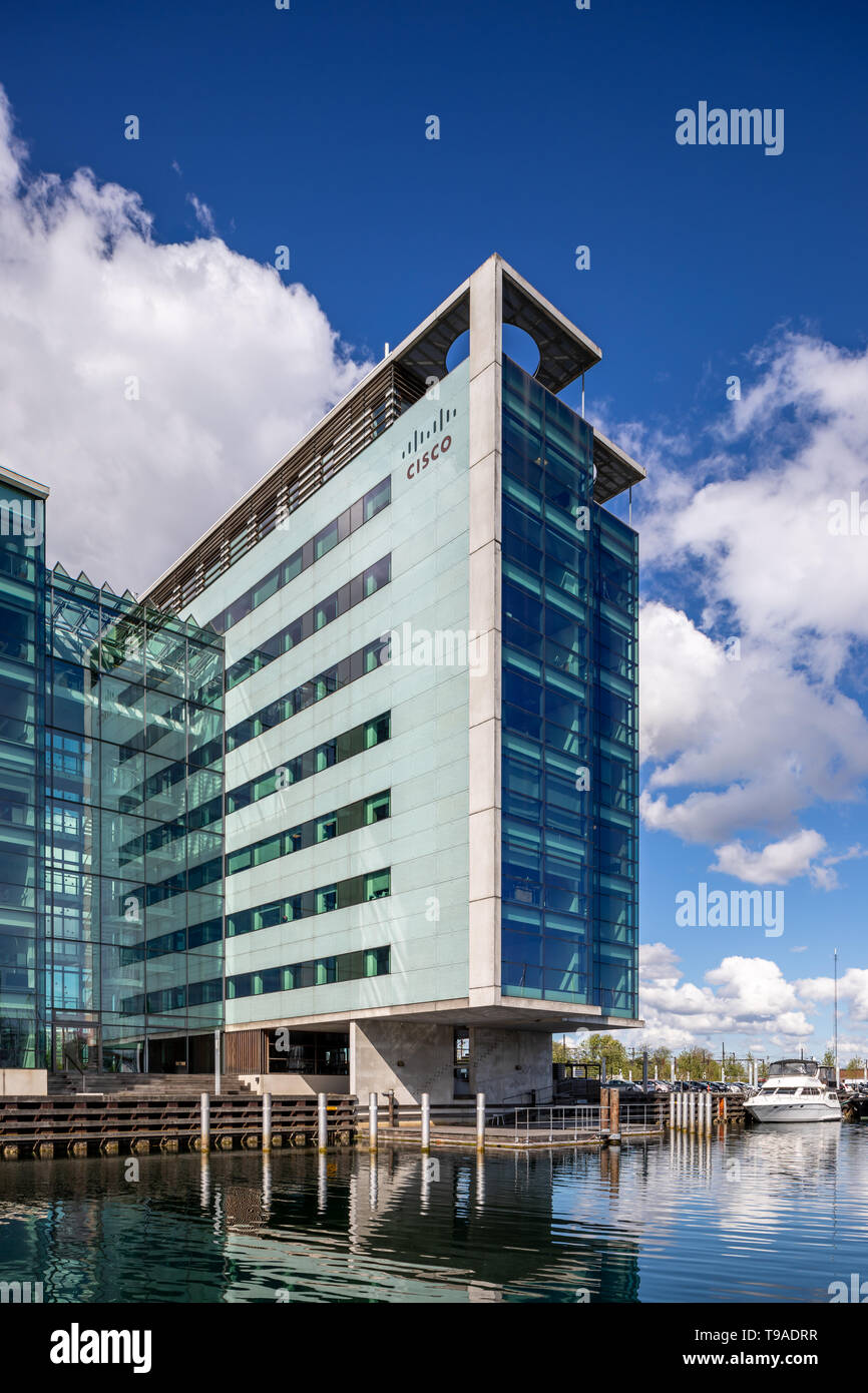 Cisco Systems Danmark, conçu par JJW Arkitekter, achevée 2013 ; Lautrupsgade, Copenhague, Danemark Banque D'Images