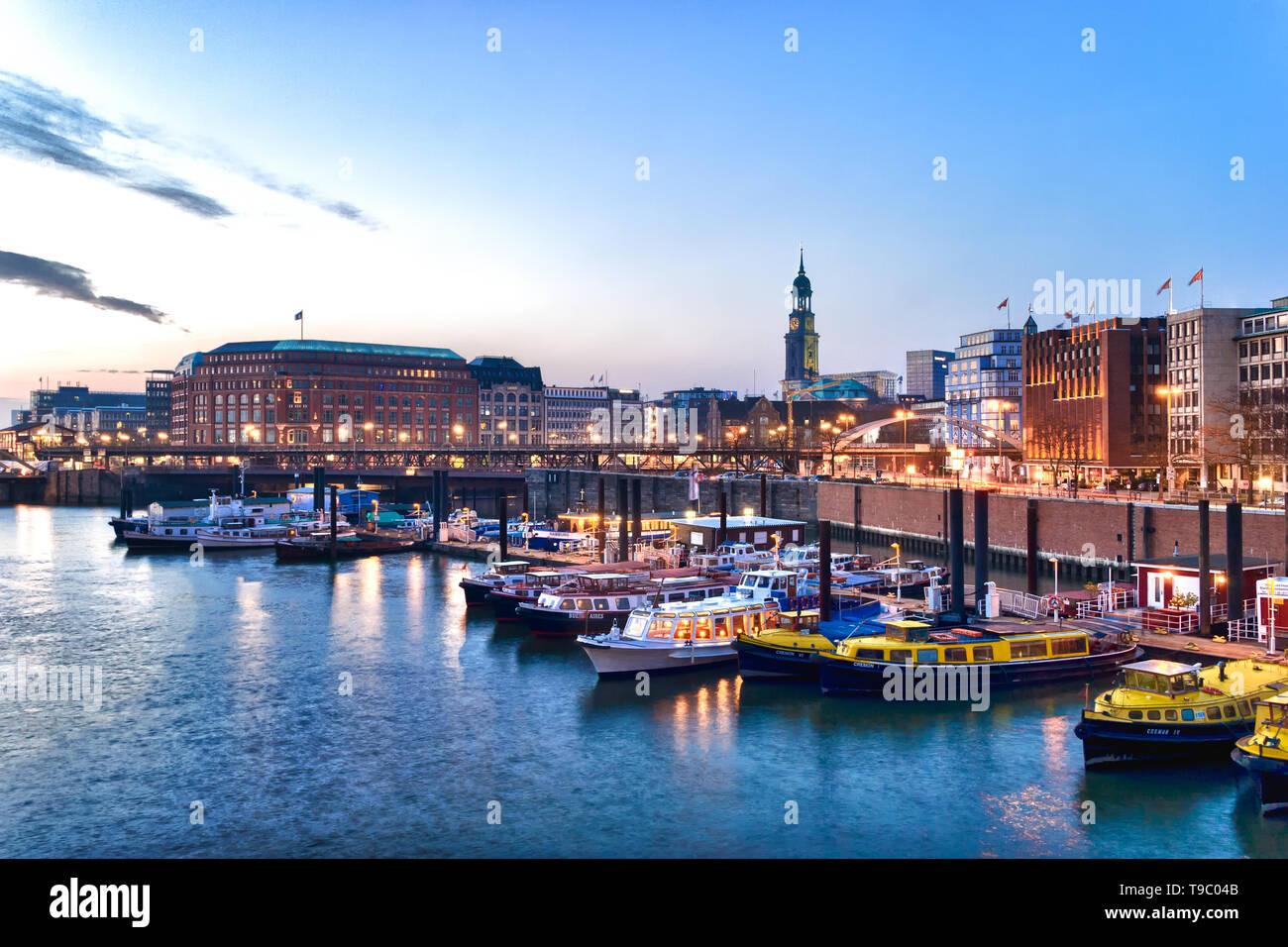 Hambourg, Allemagne Banque D'Images