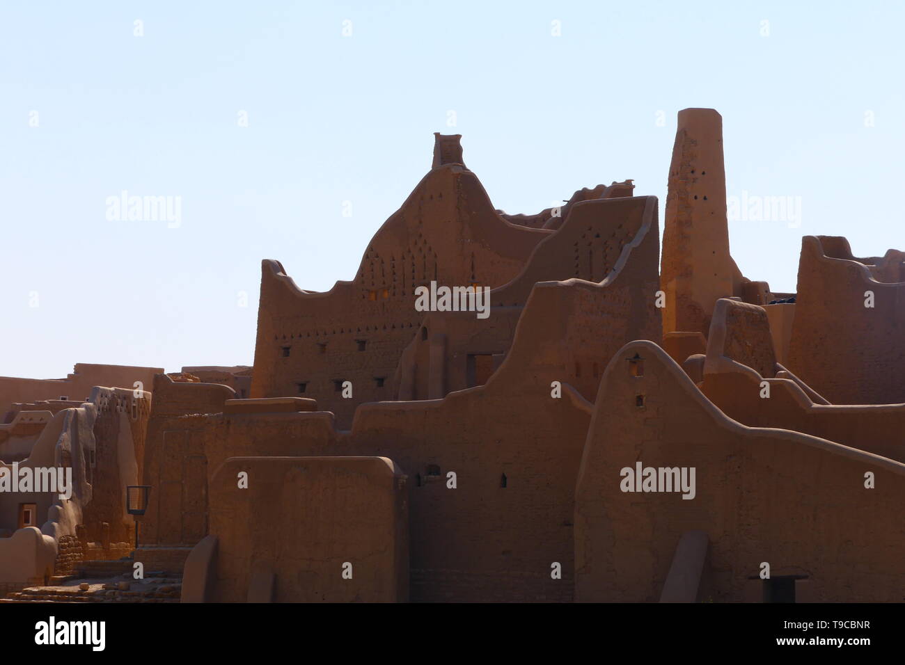 La vieille ville de Diriyah, UNESCO World Heritage près de Riyadh, Royaume d'Arabie Saoudite Banque D'Images