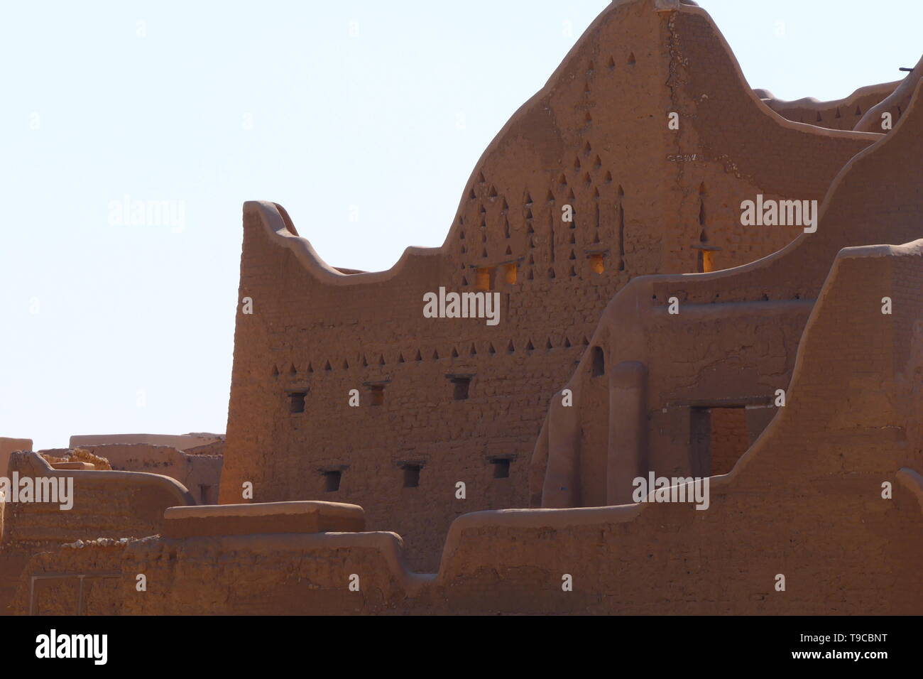 La vieille ville de Diriyah, UNESCO World Heritage près de Riyadh, Royaume d'Arabie Saoudite Banque D'Images