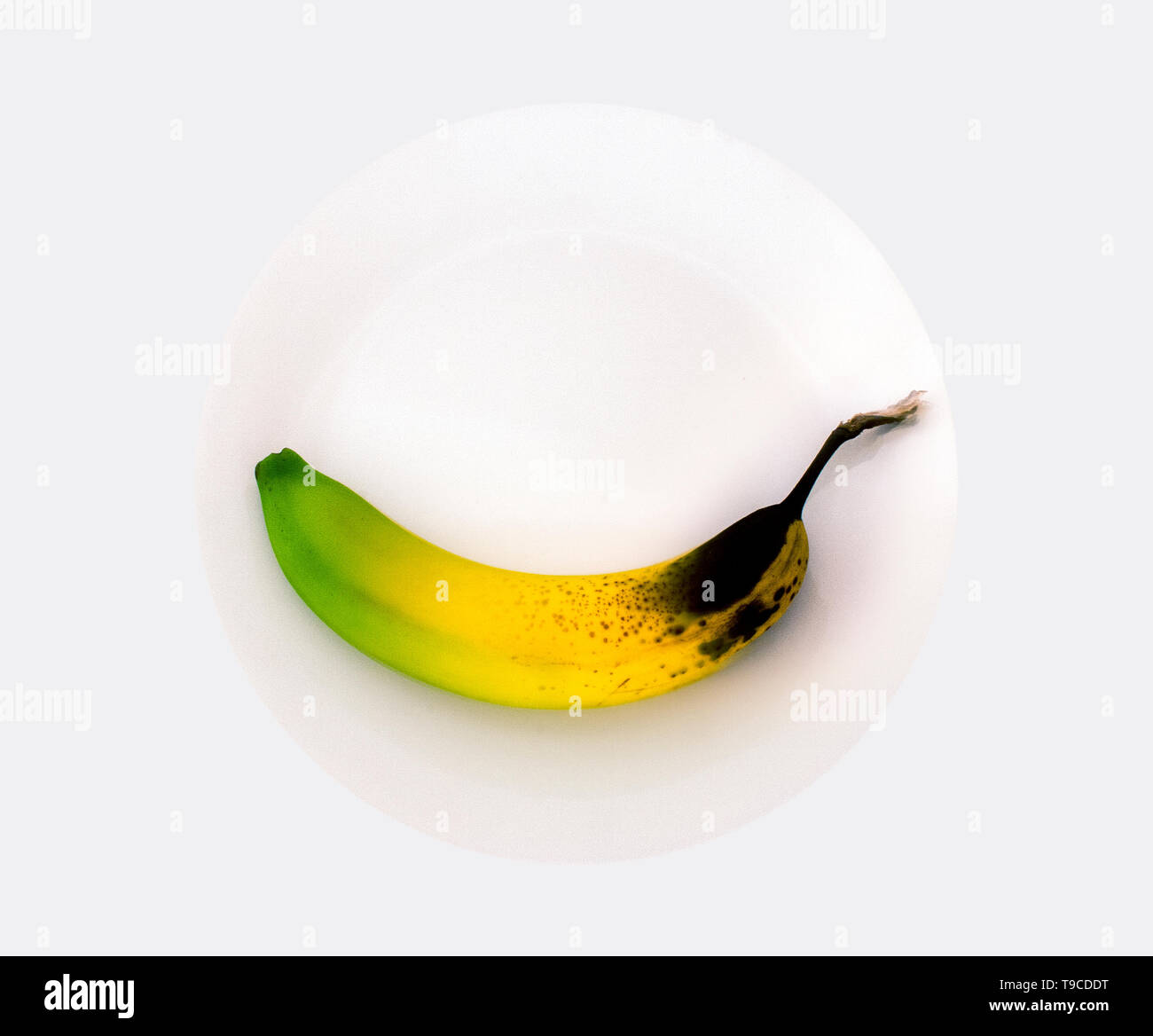Les personnes âgées banana Banque D'Images