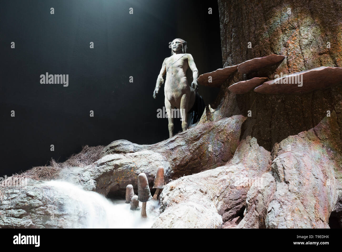 Warner Bros Studio Tour 'La réalisation d'Harry Potter' Centaure dans la forêt interdite, London, UK Mai 2019 Banque D'Images
