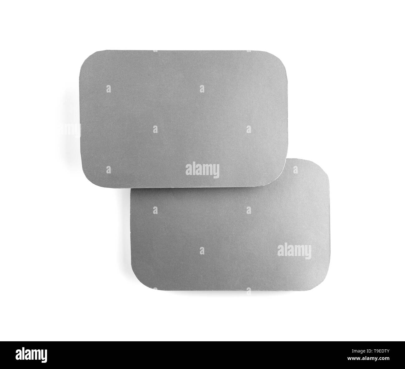 Cartes d'affaires en blanc, l'identité de l'entreprise, conception de modèles, de style de l'entreprise Banque D'Images